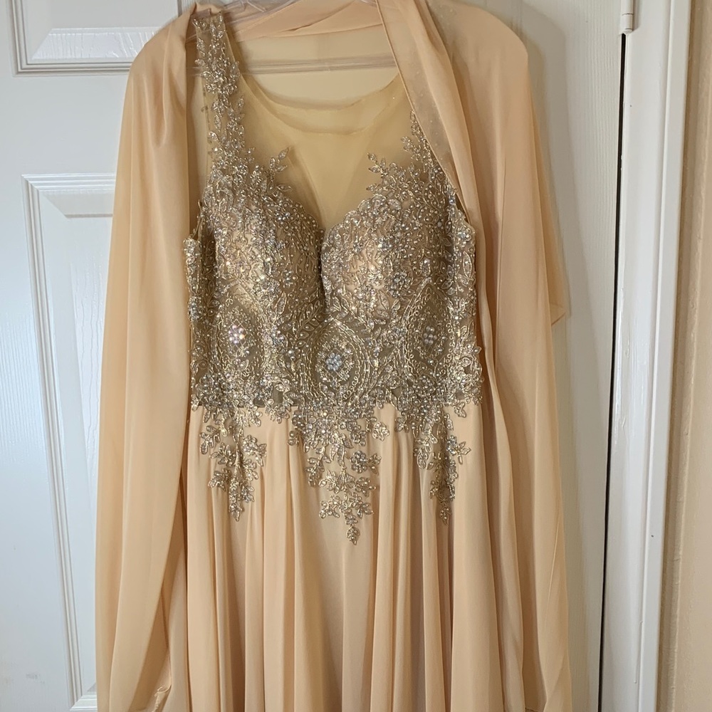 Maxi evening dress
